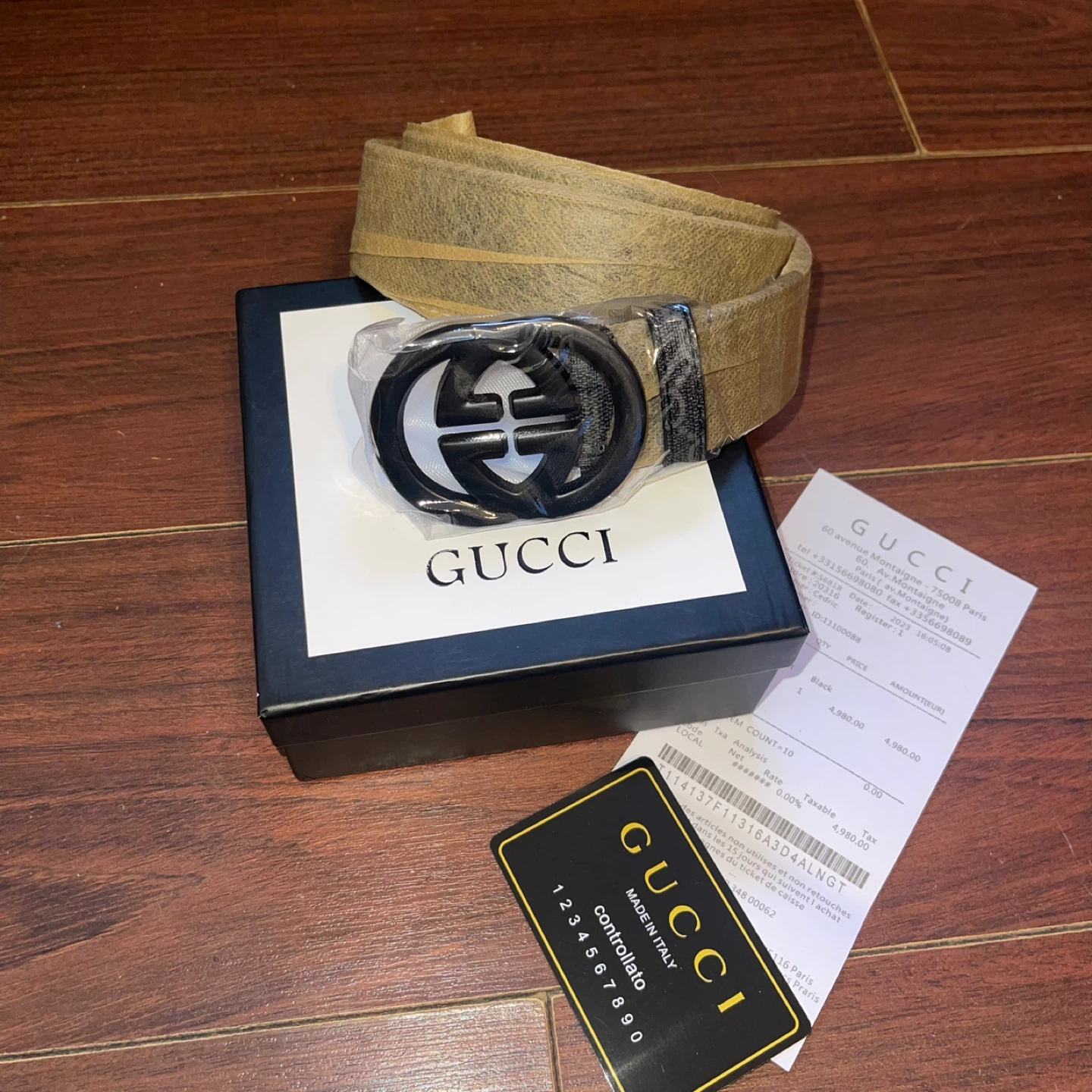 Gucci Belt with GG Buckle