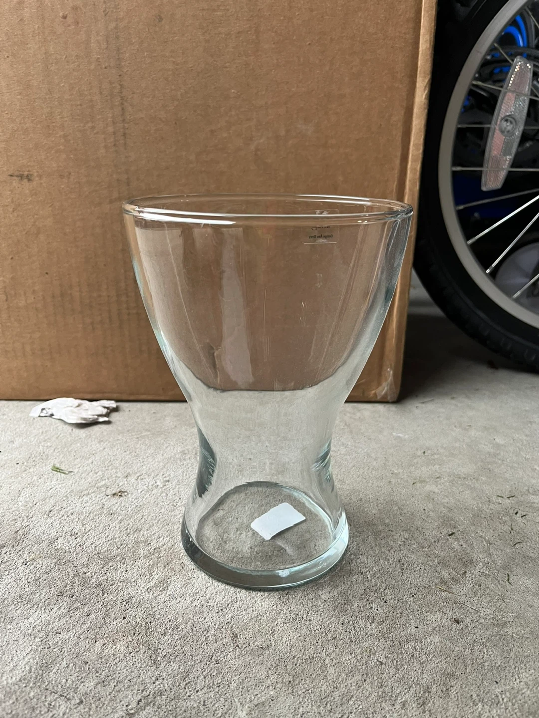 Glass vases - 7 pieces