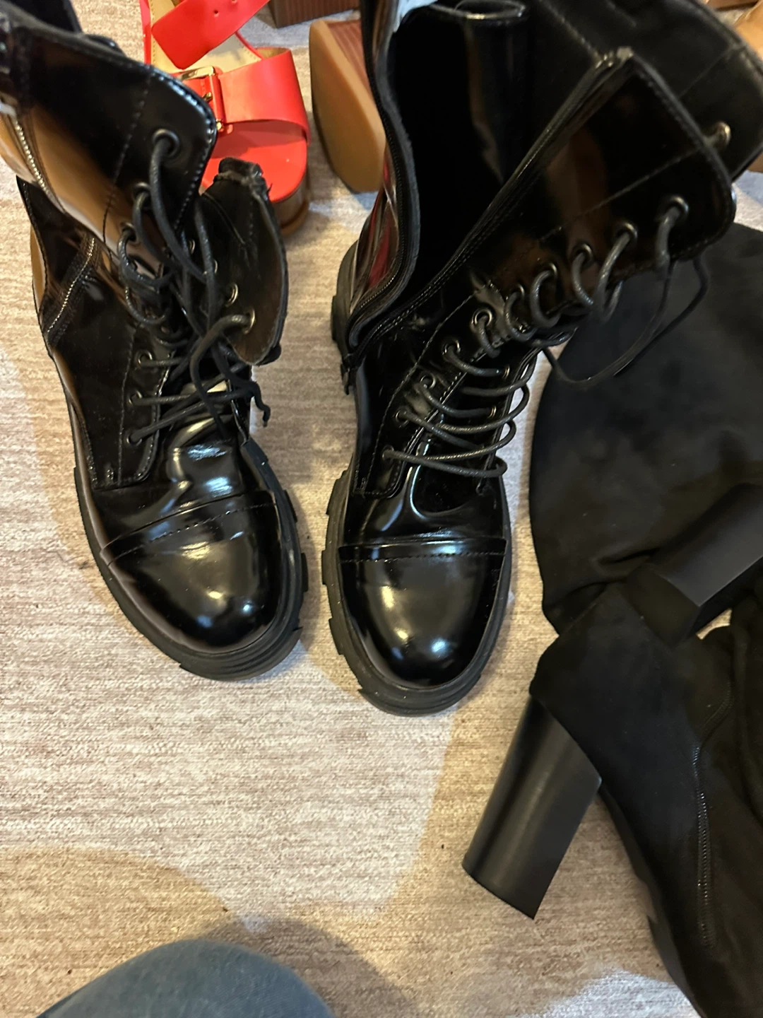 Platform Heeled Sandals and boots - photo 5