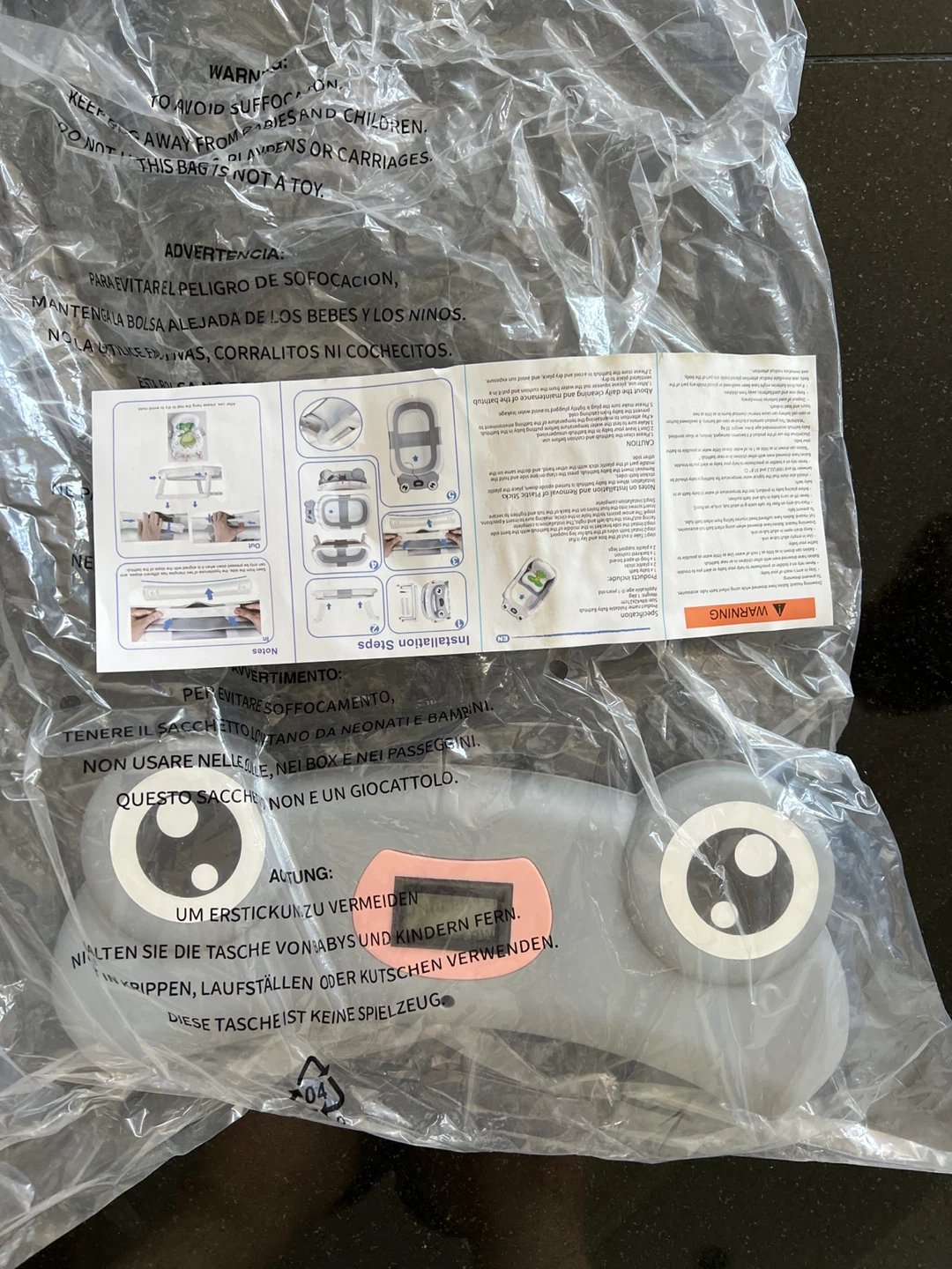 Collapsible Baby Bathtub with Thermometer - photo 2