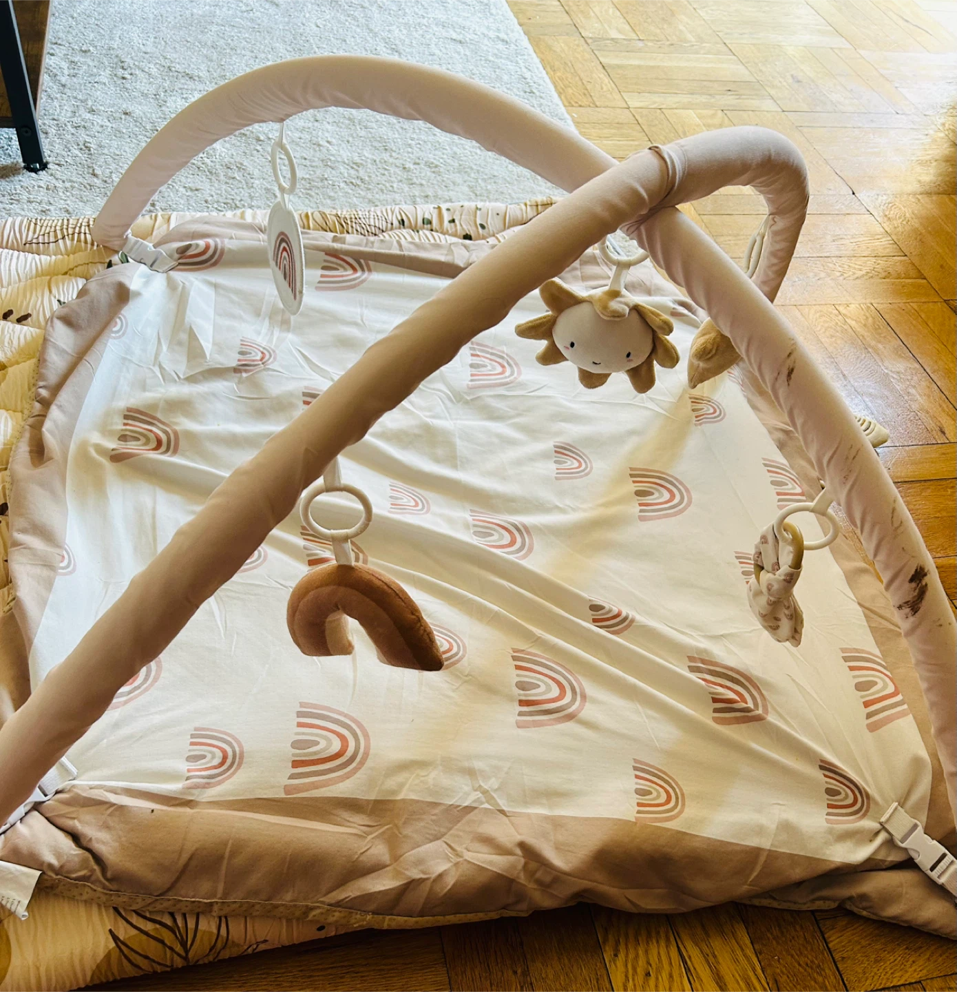 Baby Play Gym with Rainbows - photo 3