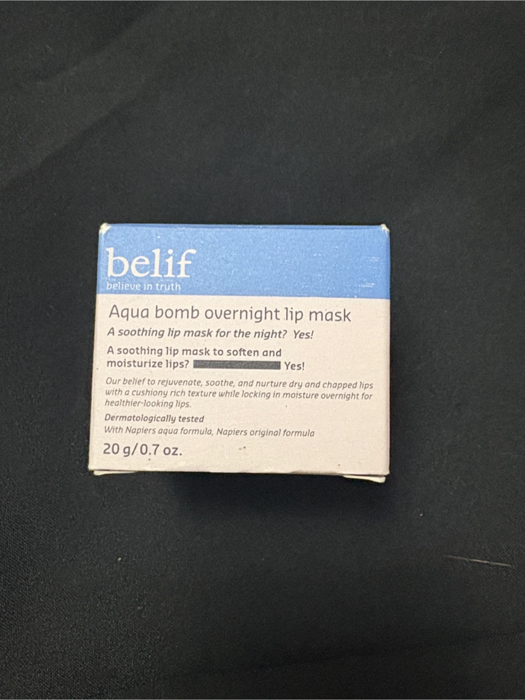 Belif Aqua Bomb Overnight Lip Mask