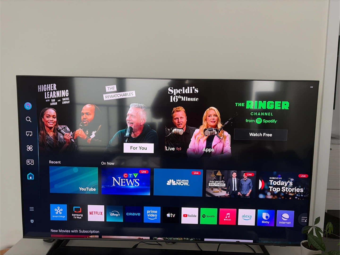 QLED Samsung Smart TV 51 inch