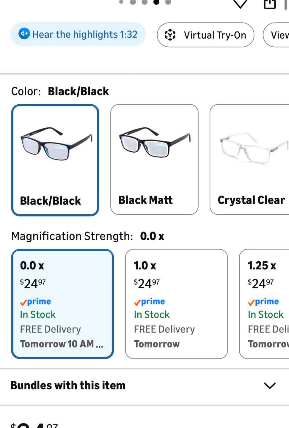 Moving sale/blue light blocking glass Purchased in November 2025 - photo 4