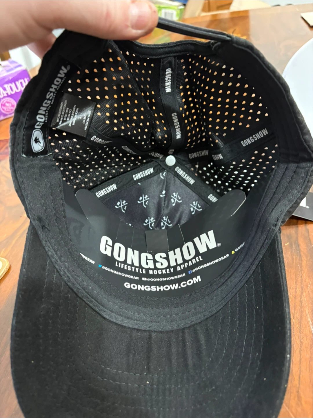 Gongshow Tee One Up Black Cap - photo 5