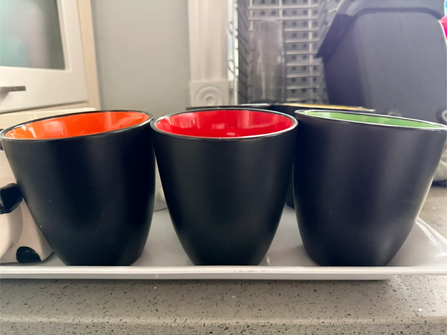 Set of 5 colourful mugs $12 (3 extra mugs free) - photo 3