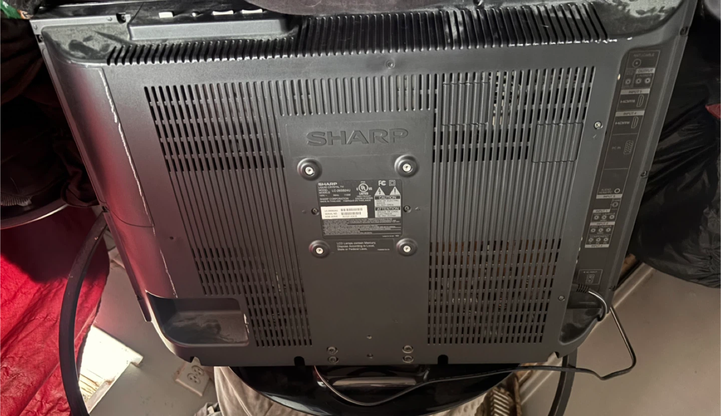 Sharp Flat Screen TV – Works – Includes Remote - photo 2