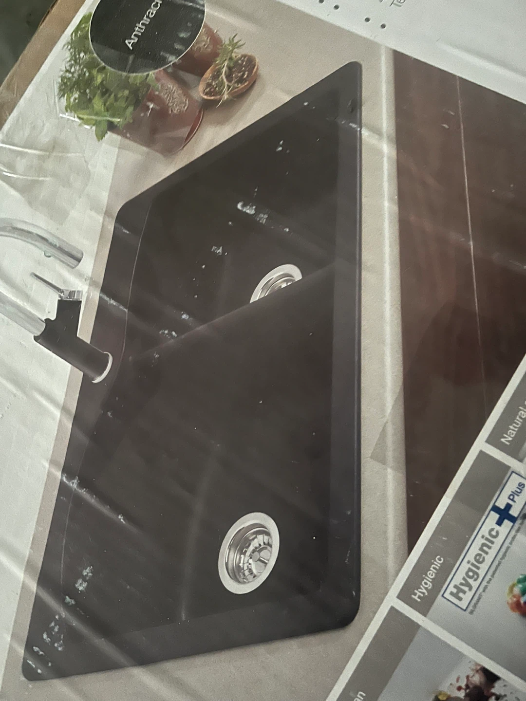BLANCO Diamond 1 3/4 Silgranit Sink Anthracite - photo 2