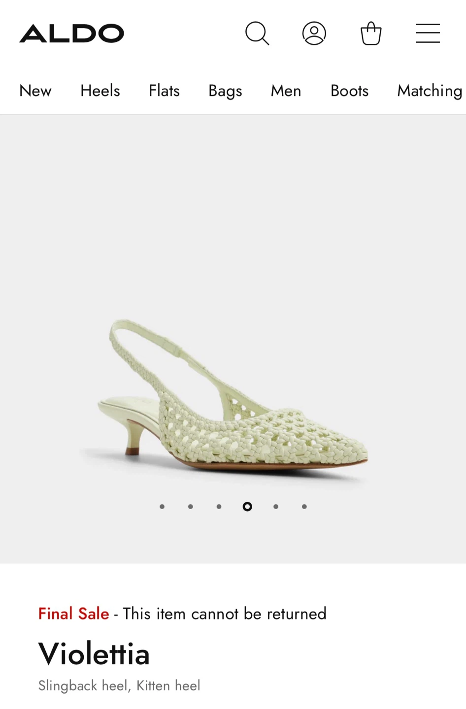 ALDO Violettia Slingback Kitten Heels - photo 2