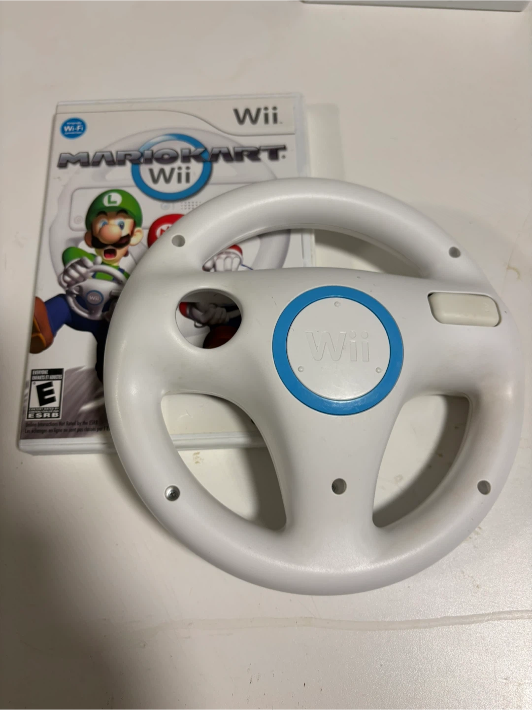 Mario Kart Wii w/ Wheel