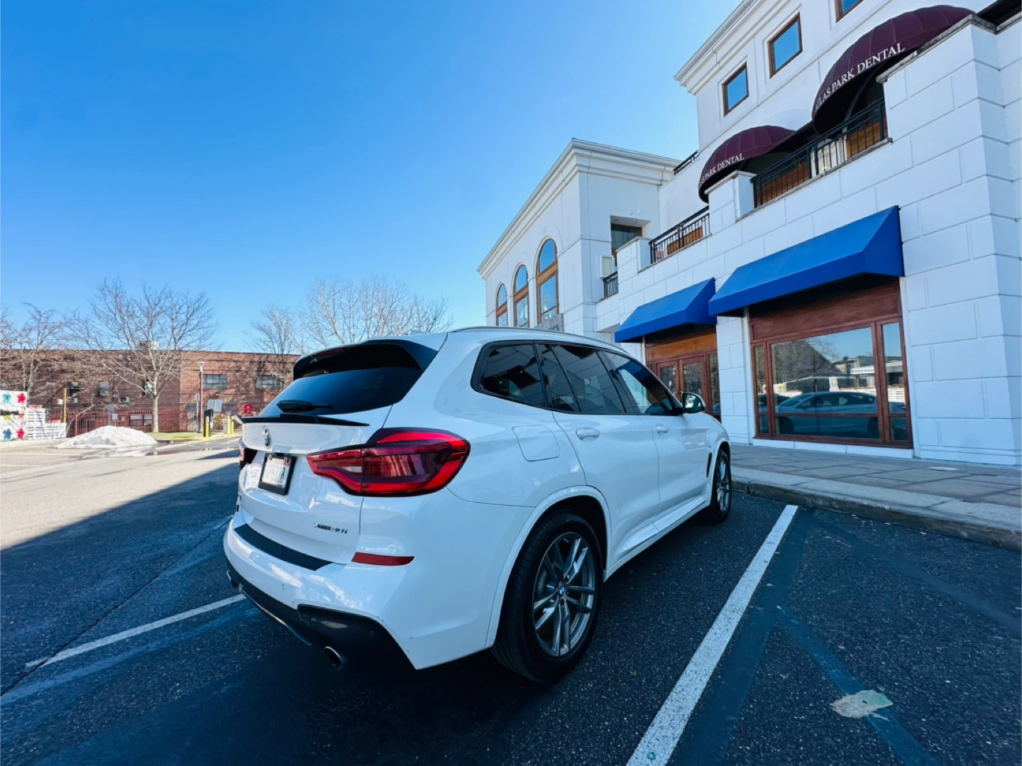White BMW X3 SUV - photo 3