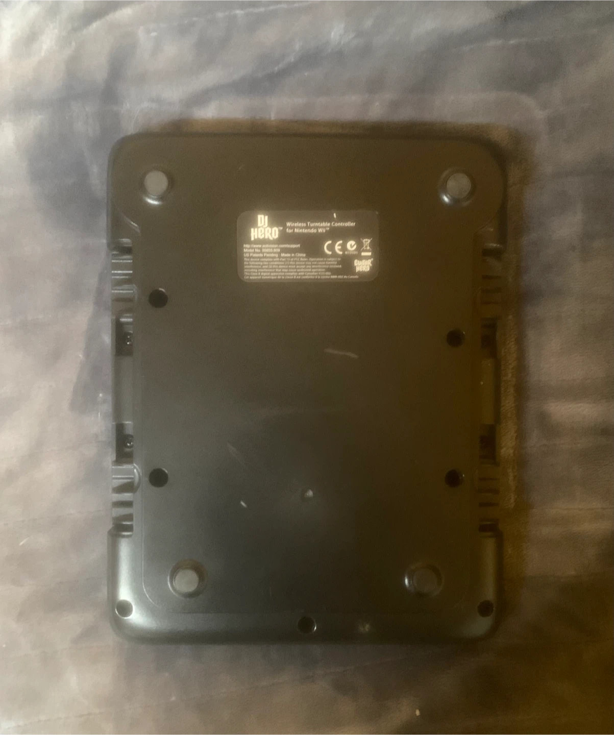DJ Hero Wireless Turntable Controller Base Nintendo Wii - photo 2
