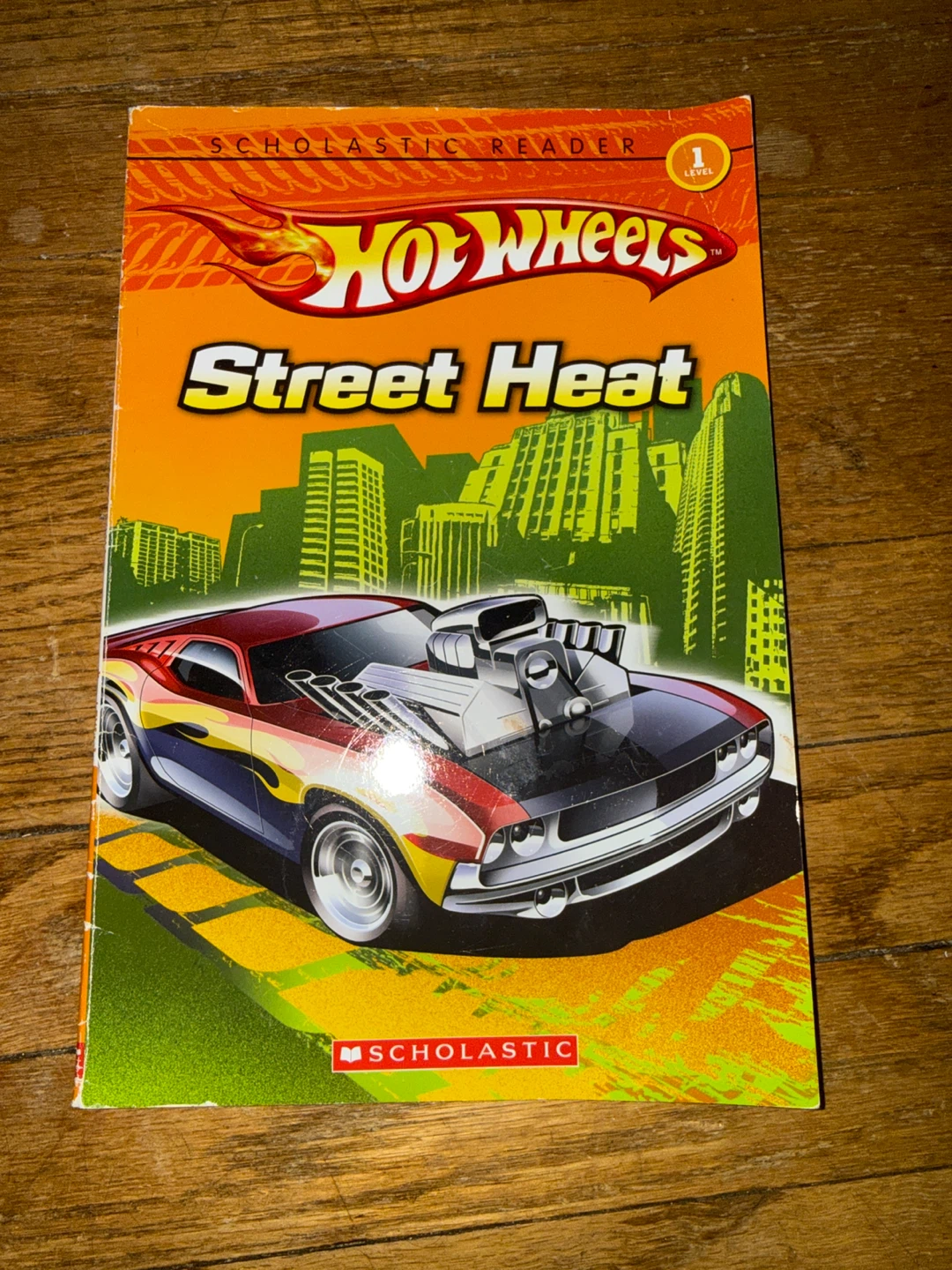 Hot Wheels Street Heat Scholastic Reader Book 1
