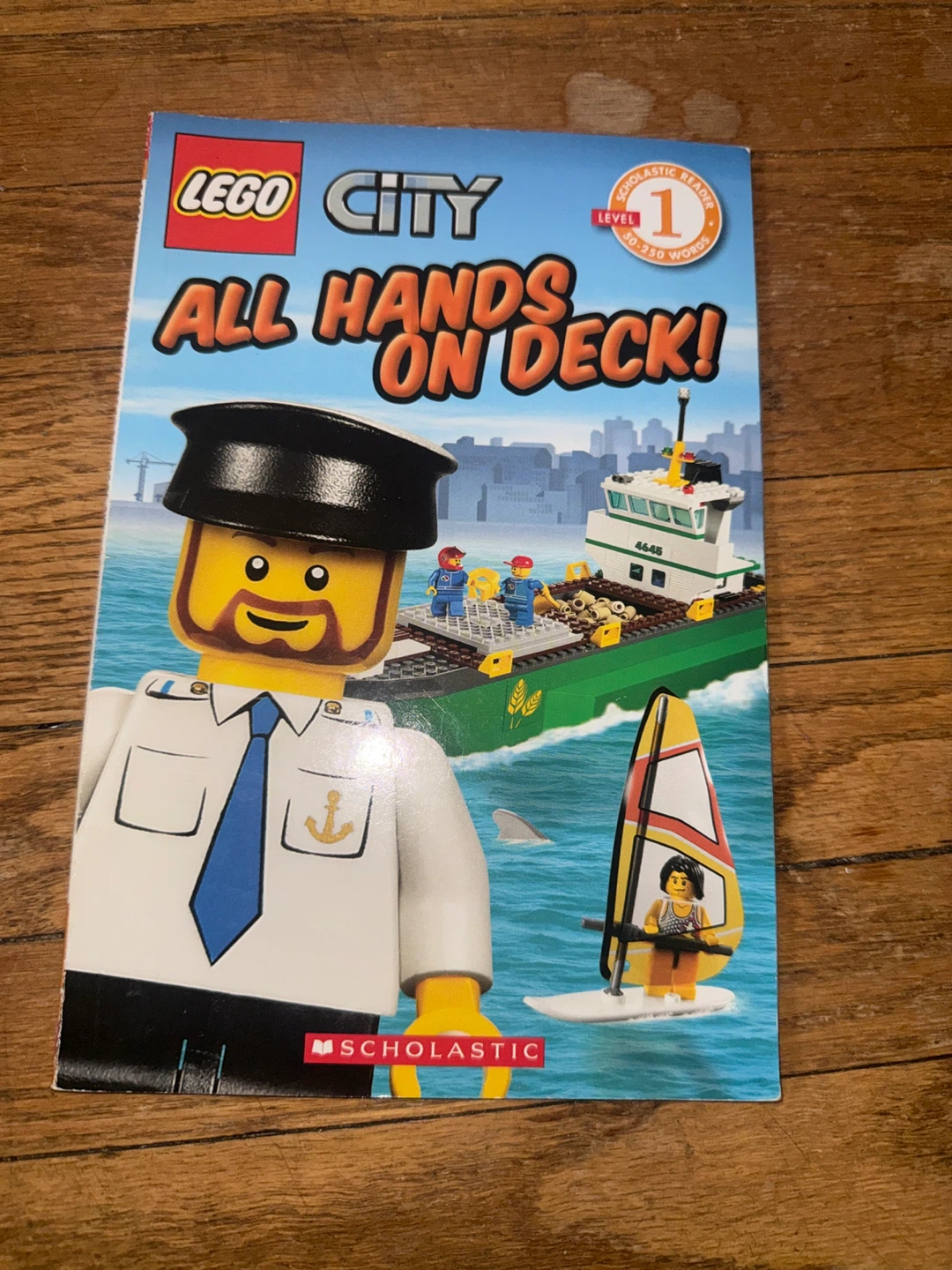 LEGO City All Hands on Deck! Scholastic Reader Level 1 Book