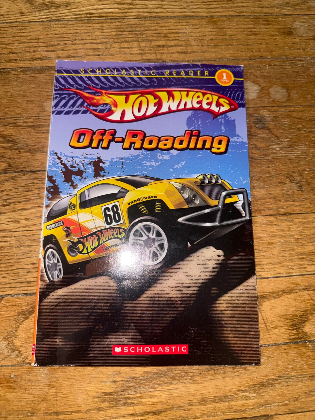 Hot Wheels Off-Roading Scholastic Reader Book