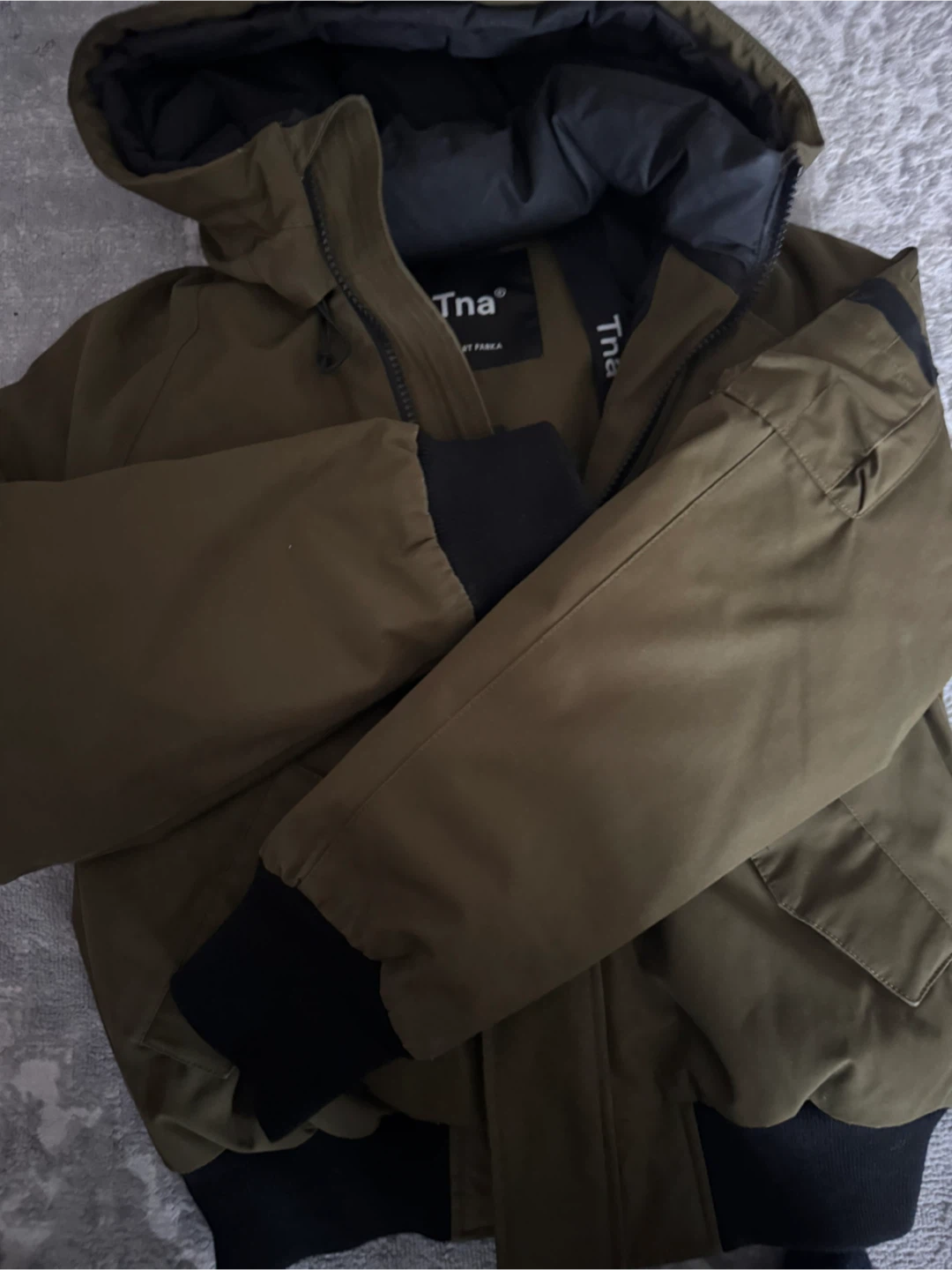 Tna Resort Parka - Olive Green