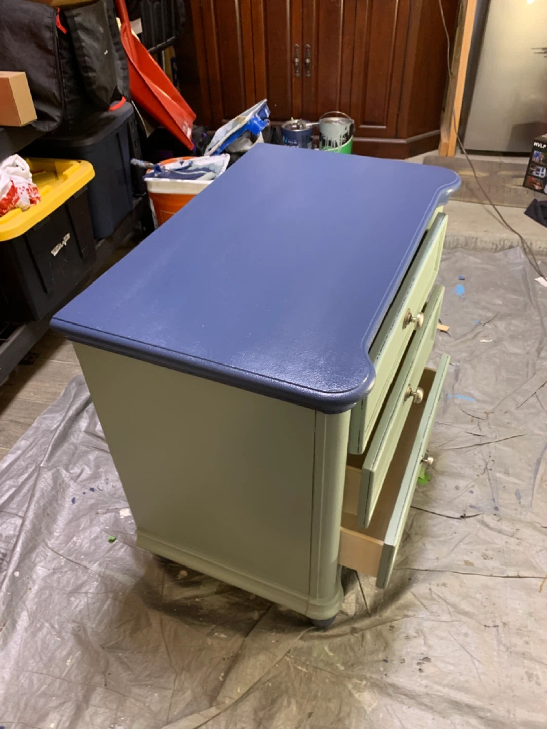Three-Drawer Nightstand - photo 2
