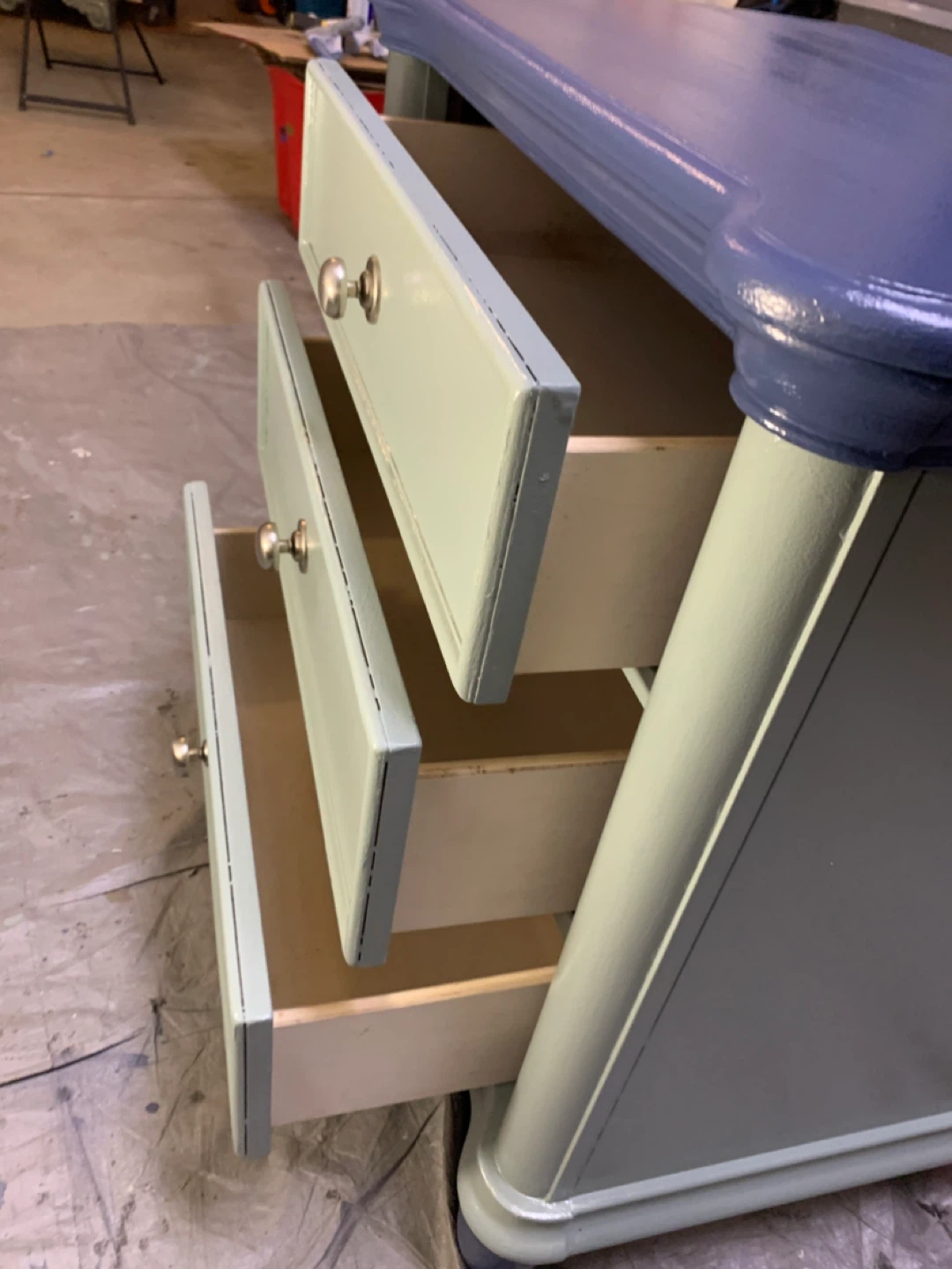 Three-Drawer Nightstand - photo 4