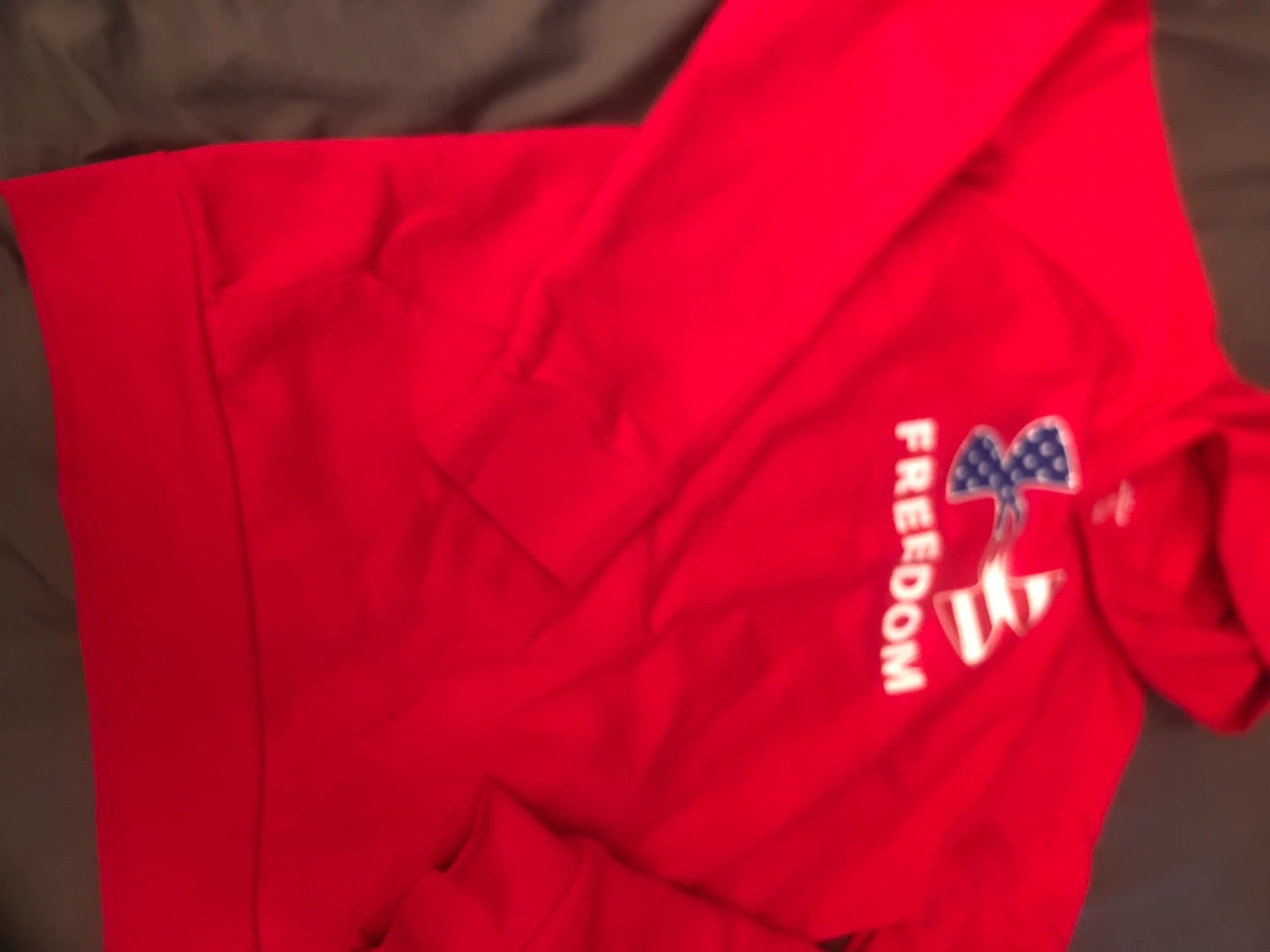 Under Armour Red Freedom Hoodie - photo 3