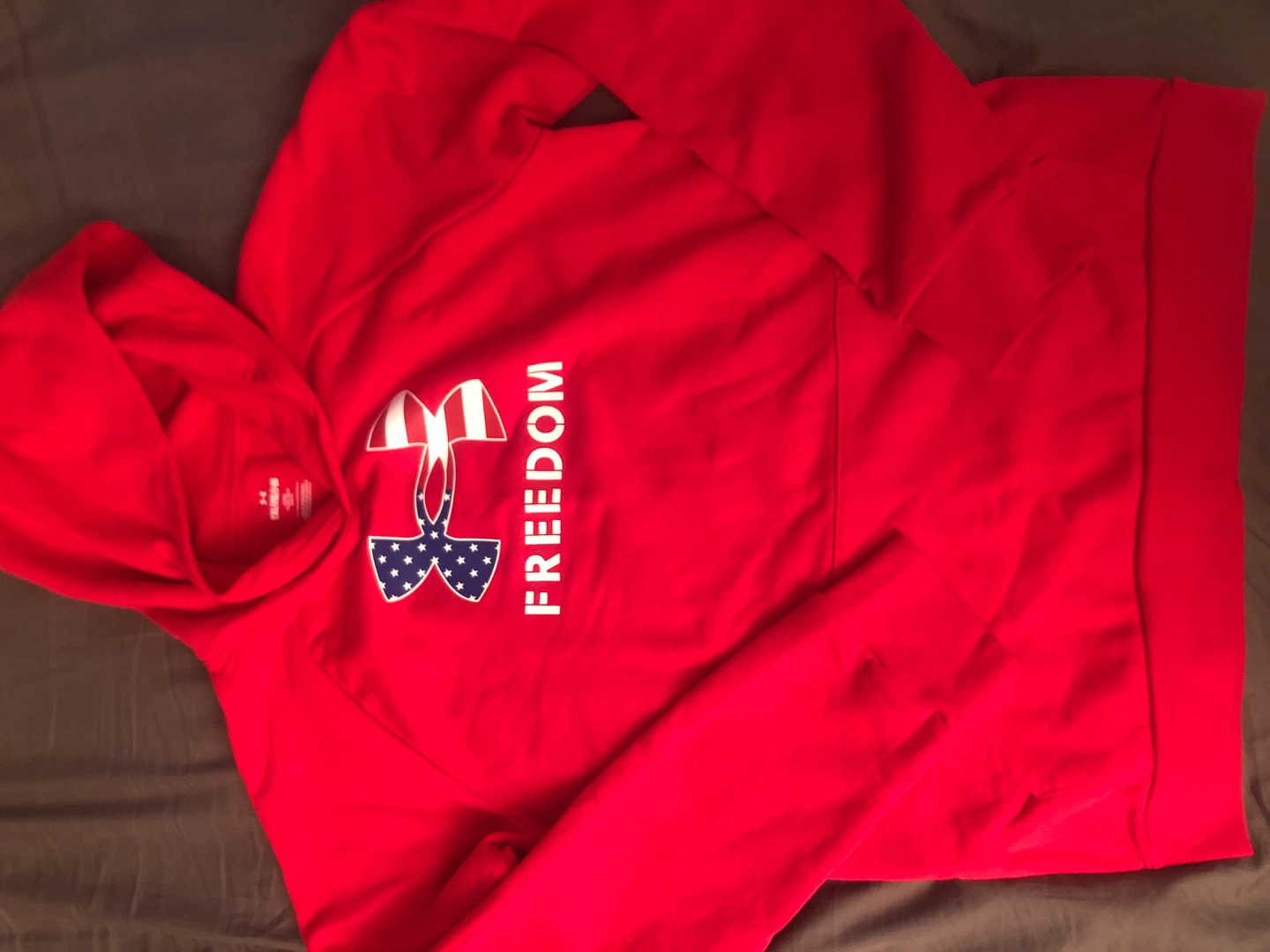 Under Armour Red Freedom Hoodie