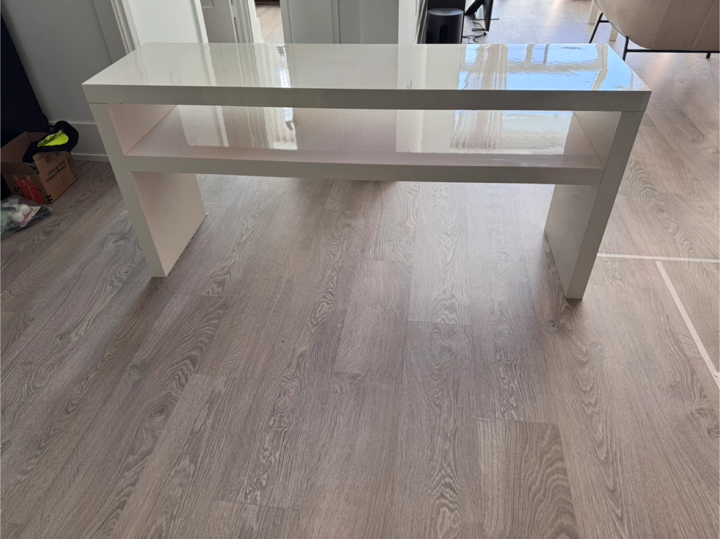 IKEA White Console Table