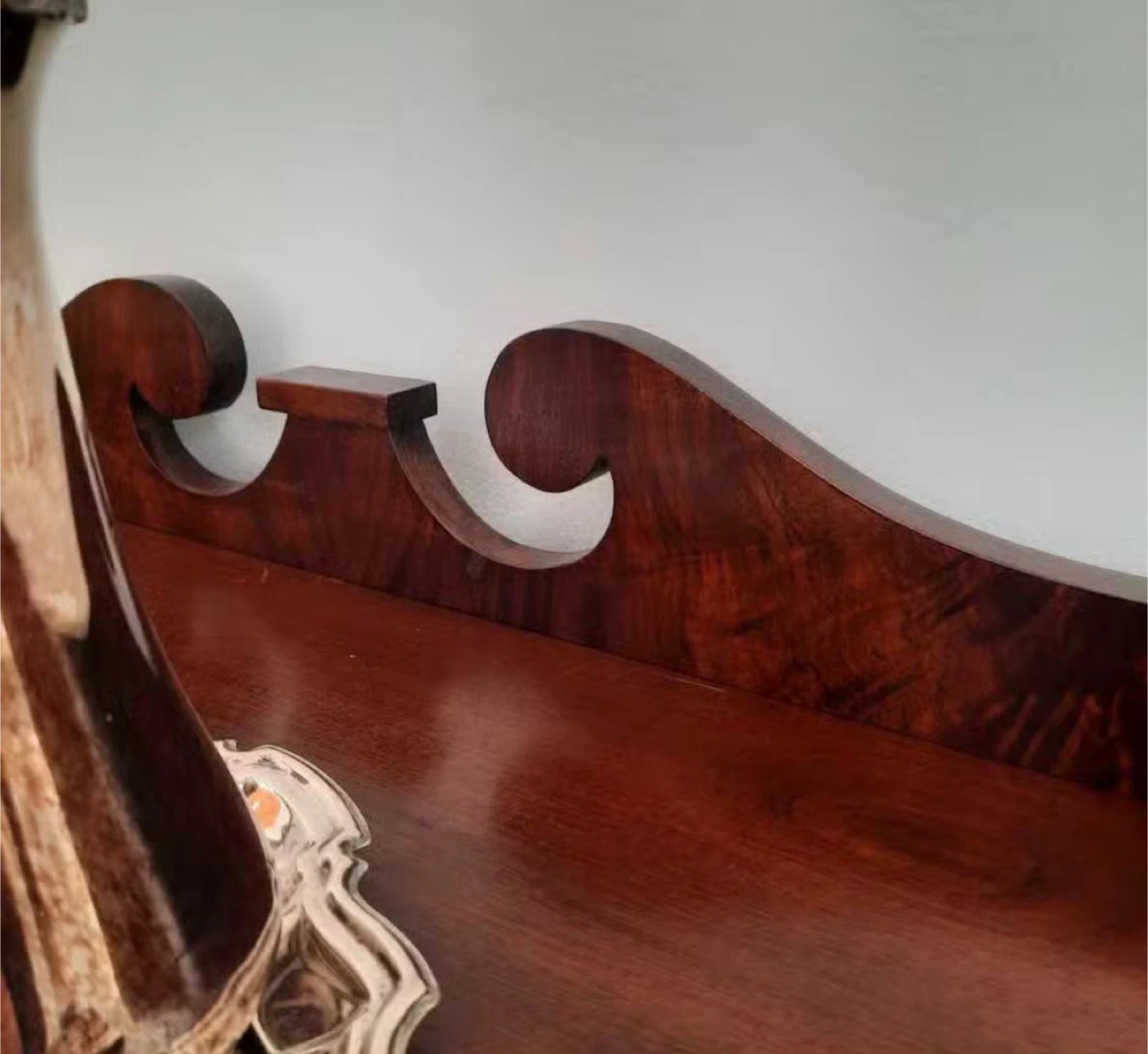 Antique Wood Buffet Sideboard Table - photo 5
