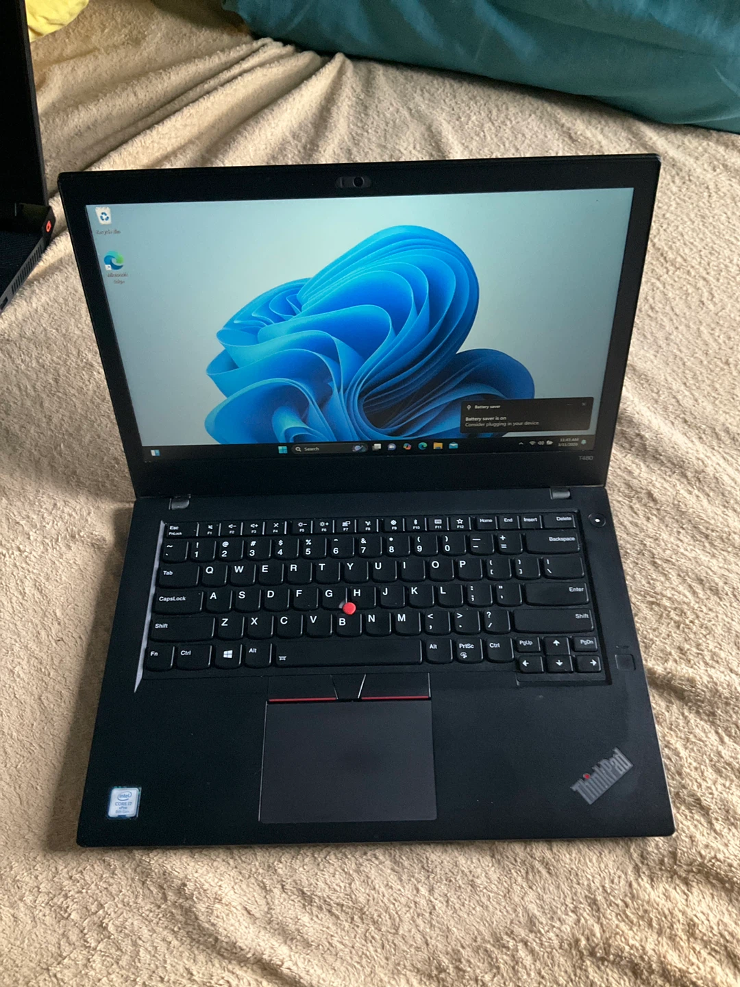 Lenovo ThinkPad T480 Laptop - photo 2