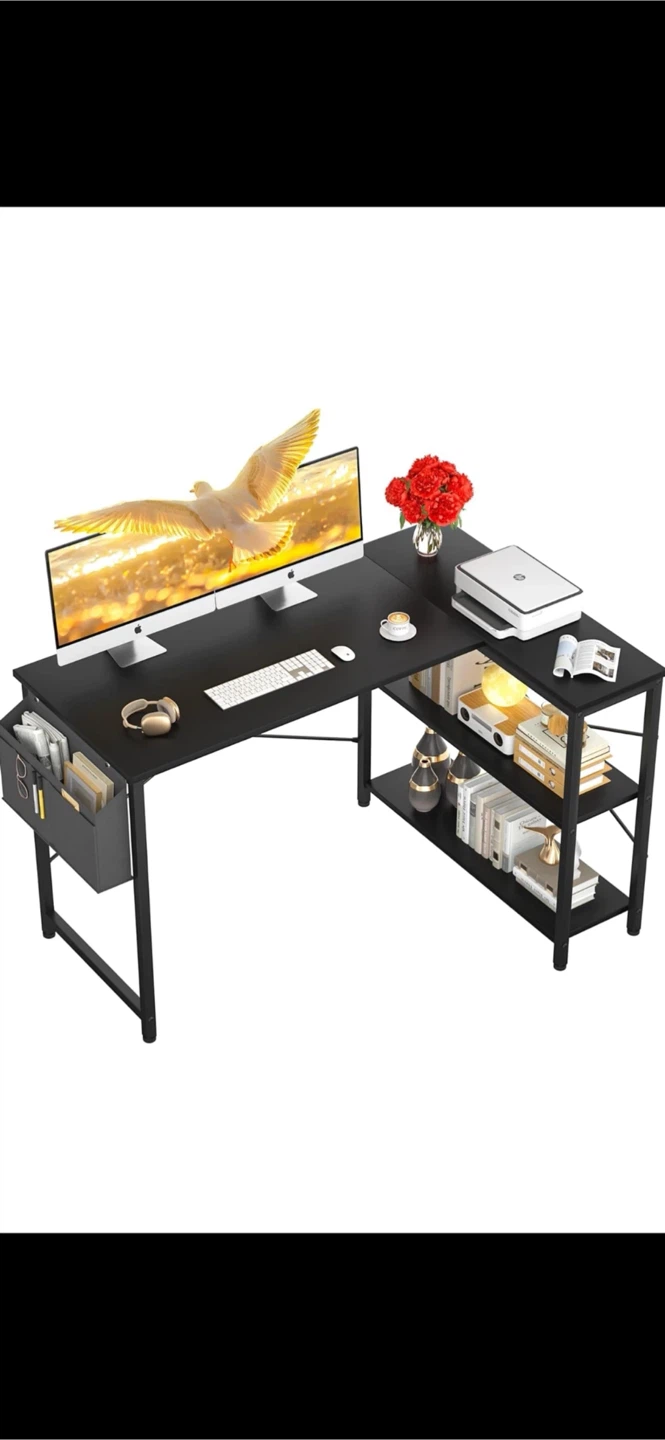 Computer Desk L Shaped 47"