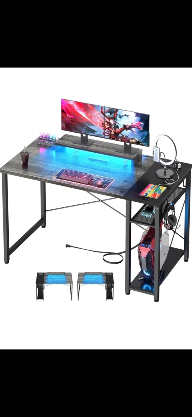 Computer Desks with LED Lighting - photo 2