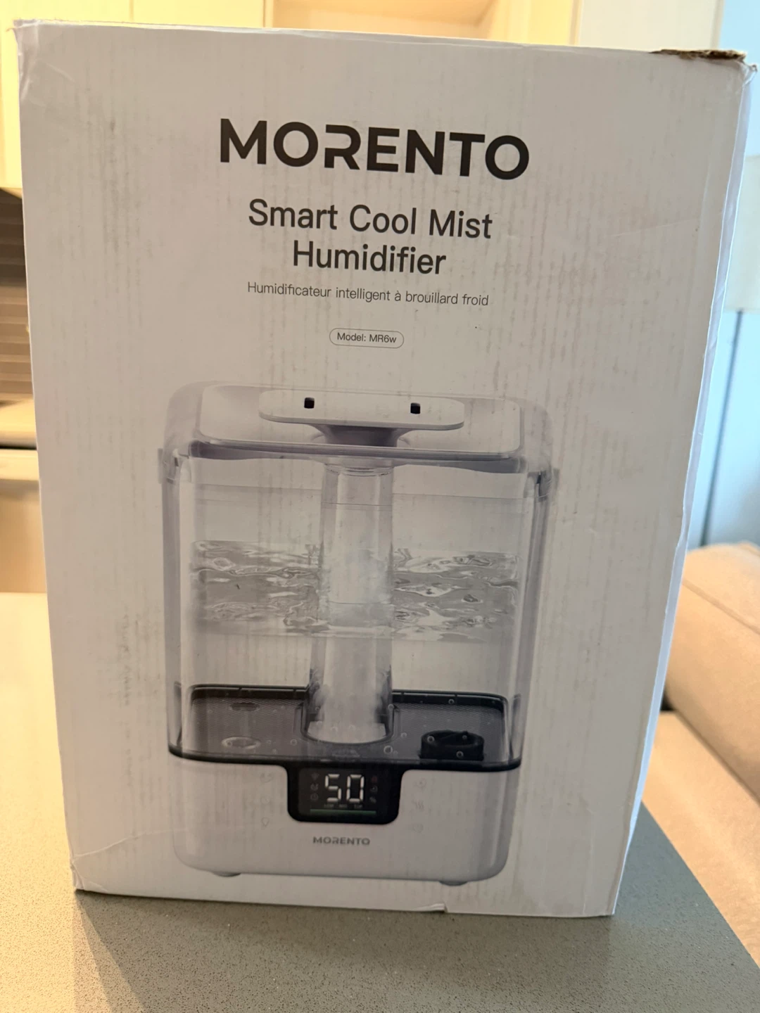 MORENTO Smart Cool Mist Humidifier MR6W White