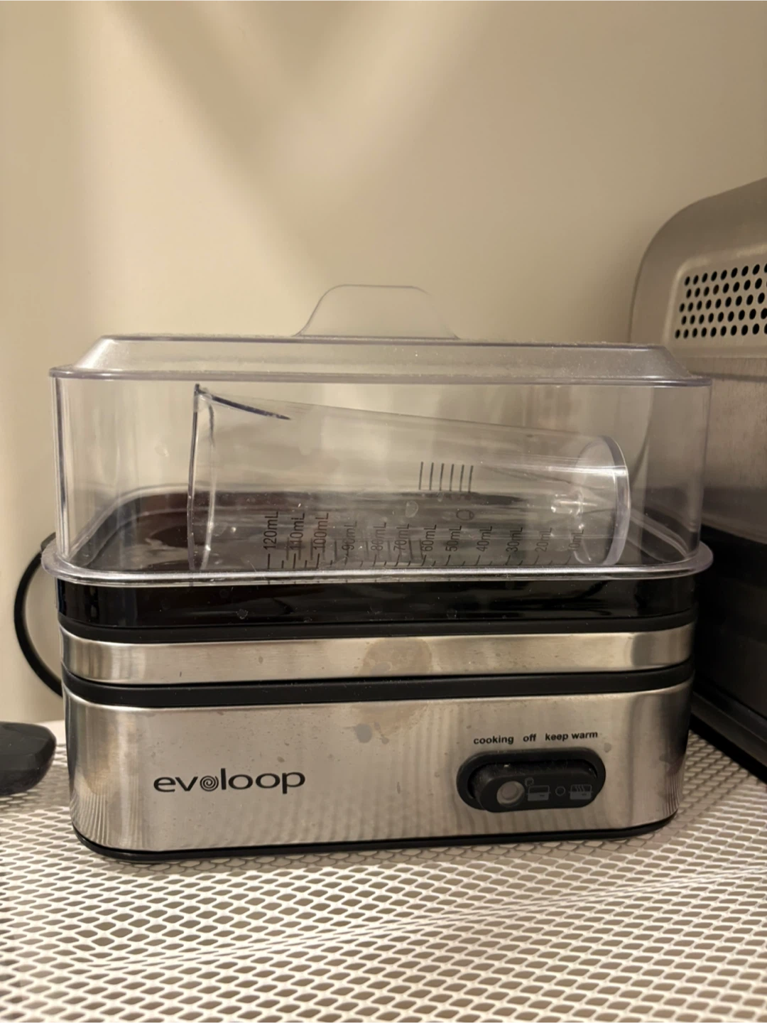 Eveloop Egg Cooker - Silver