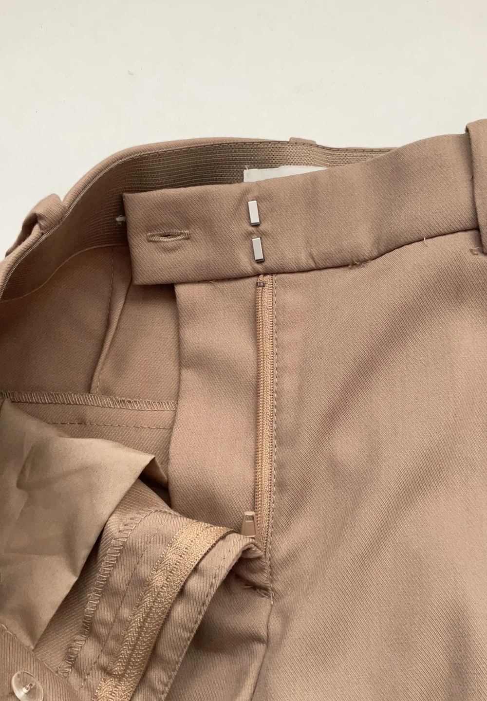 H&M Women's Beige Trousers Size 4 - photo 4