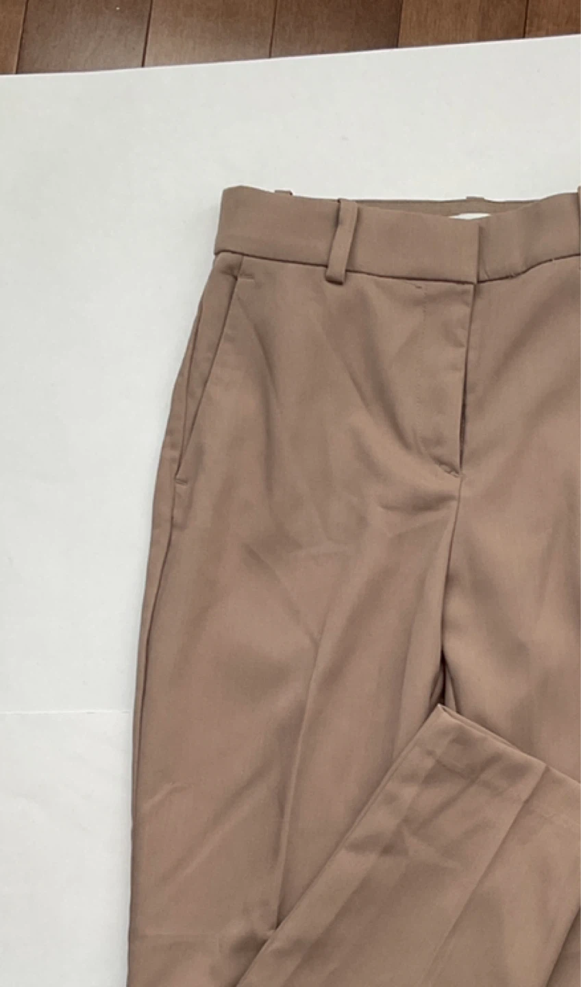 H&M Women's Beige Trousers Size 4 - photo 2