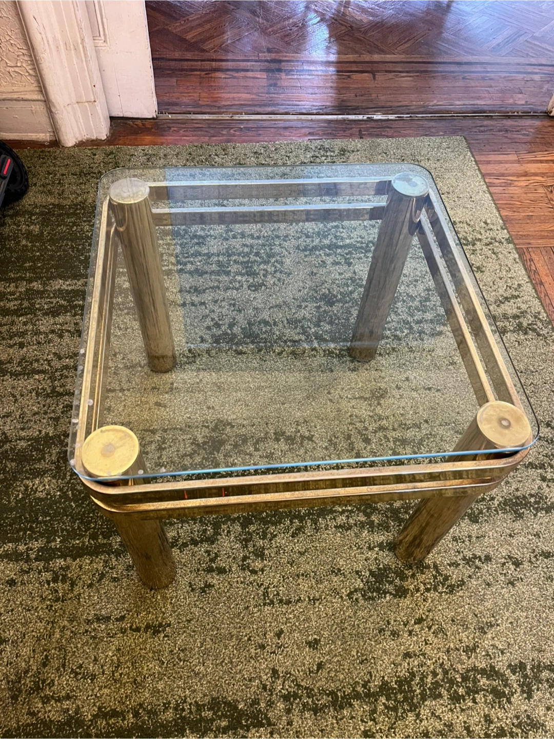 Glass Top Coffee Table