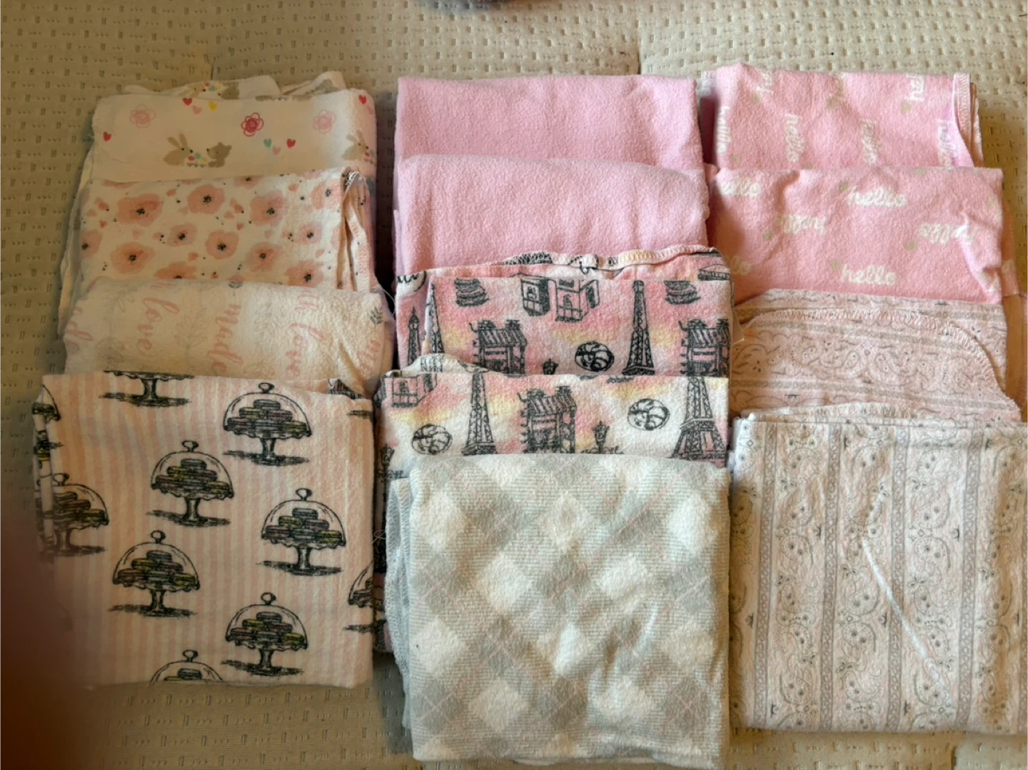 Gerber Organic Cotton Baby Swaddle Blankets (Set of 8)