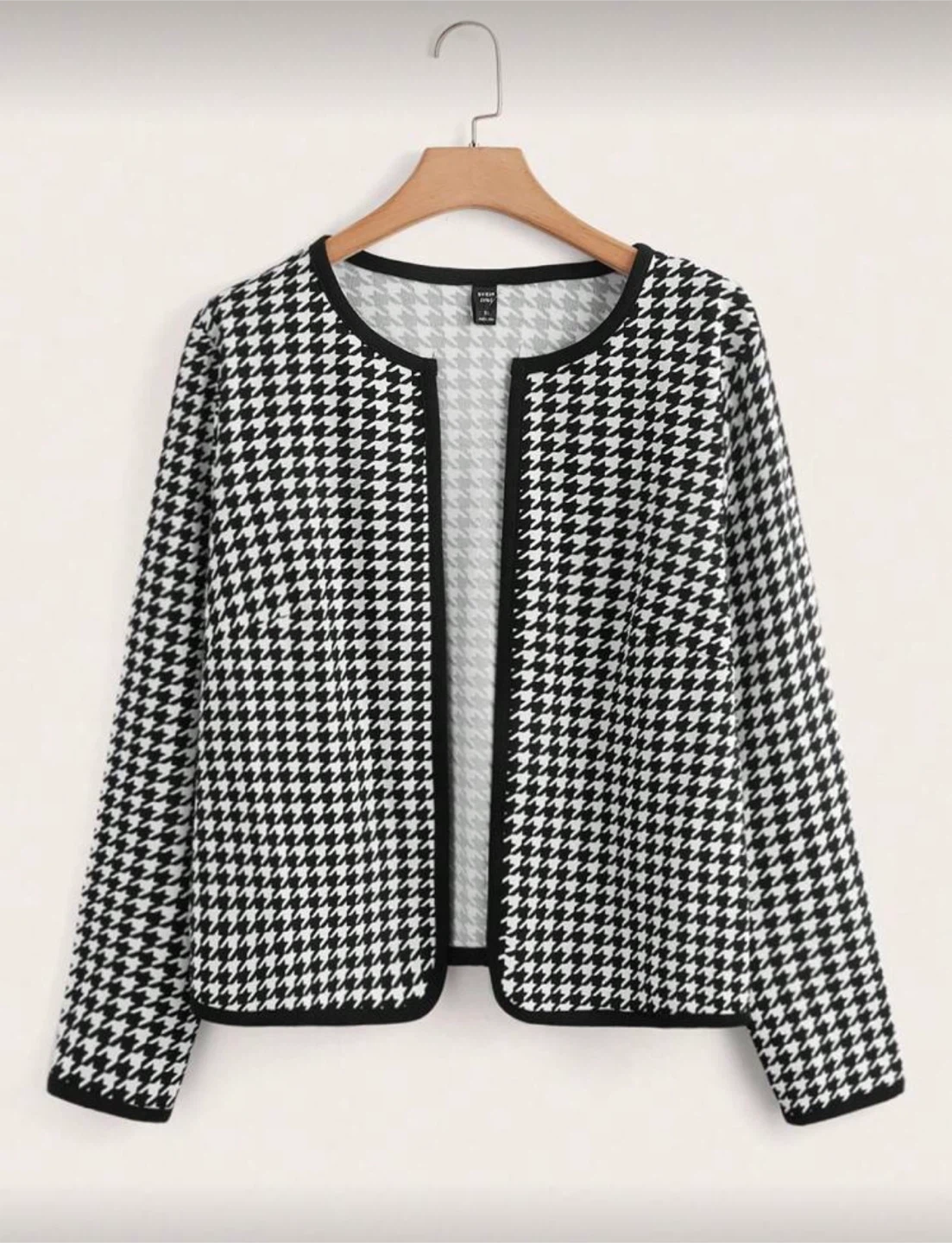 Shein Black Floral Burnout Mesh Cardigan - photo 5