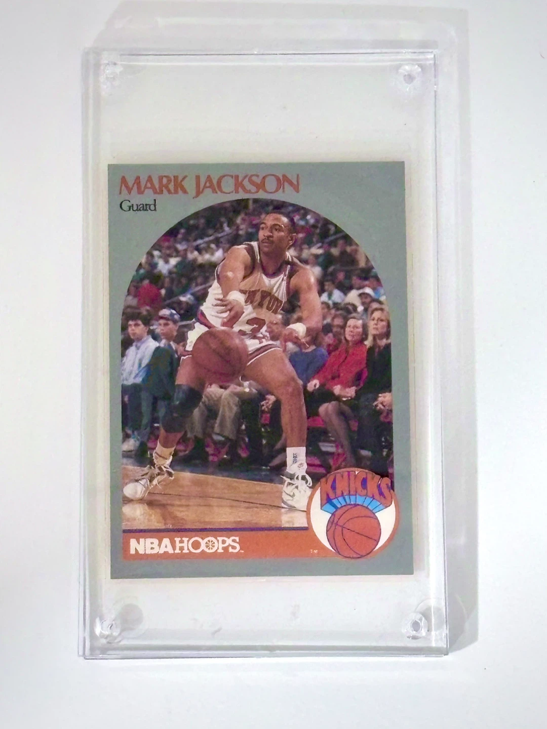 Mark Jackson Basketball Card (Menendez Brothers in background) - photo 3