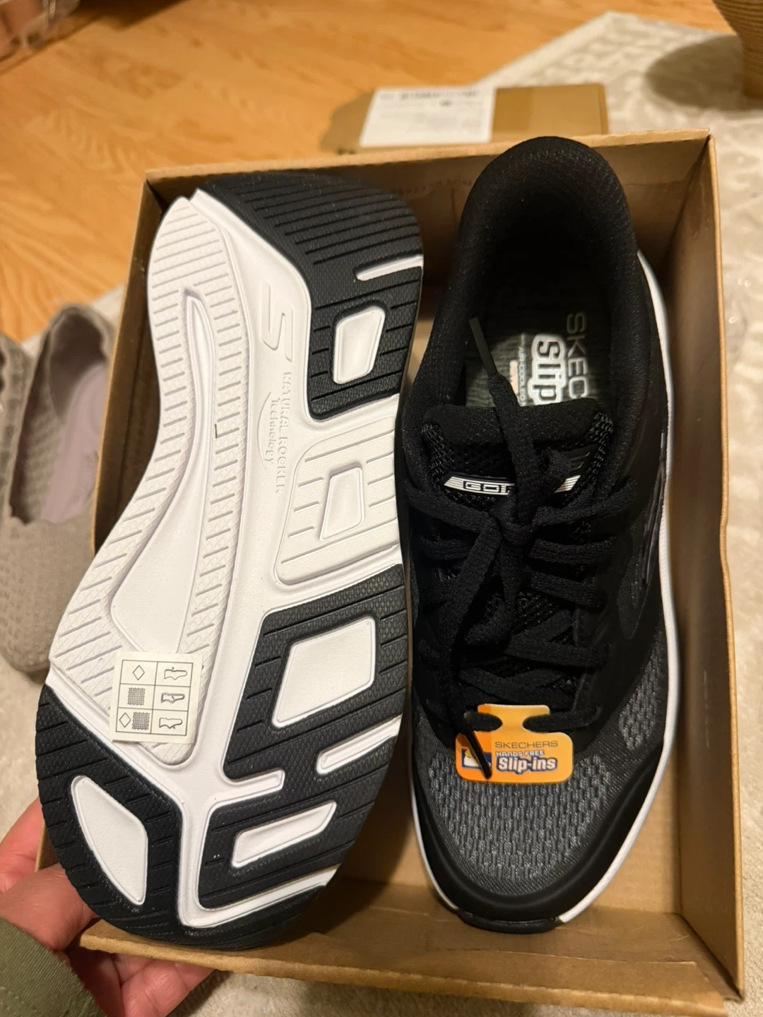 Skechers GOwalk Max Cushion Slip-Ins Black Shoes - photo 2