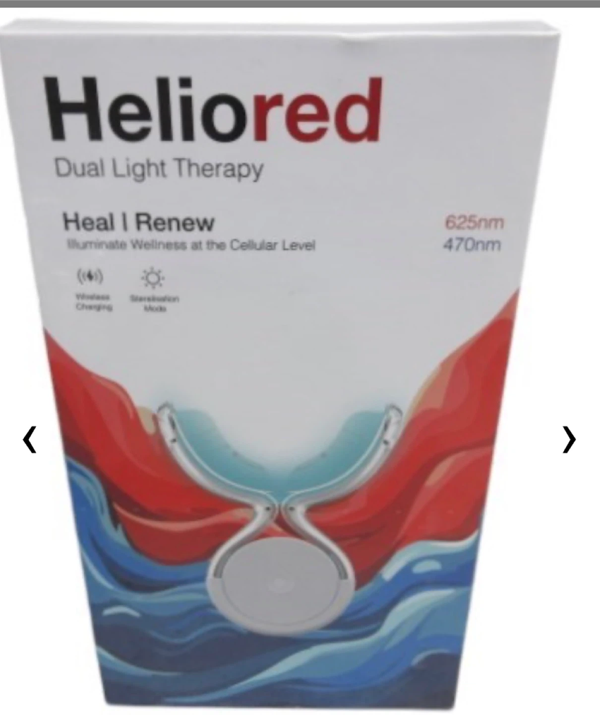 HelioRed Dual Light Therapy Heal I Renew Device