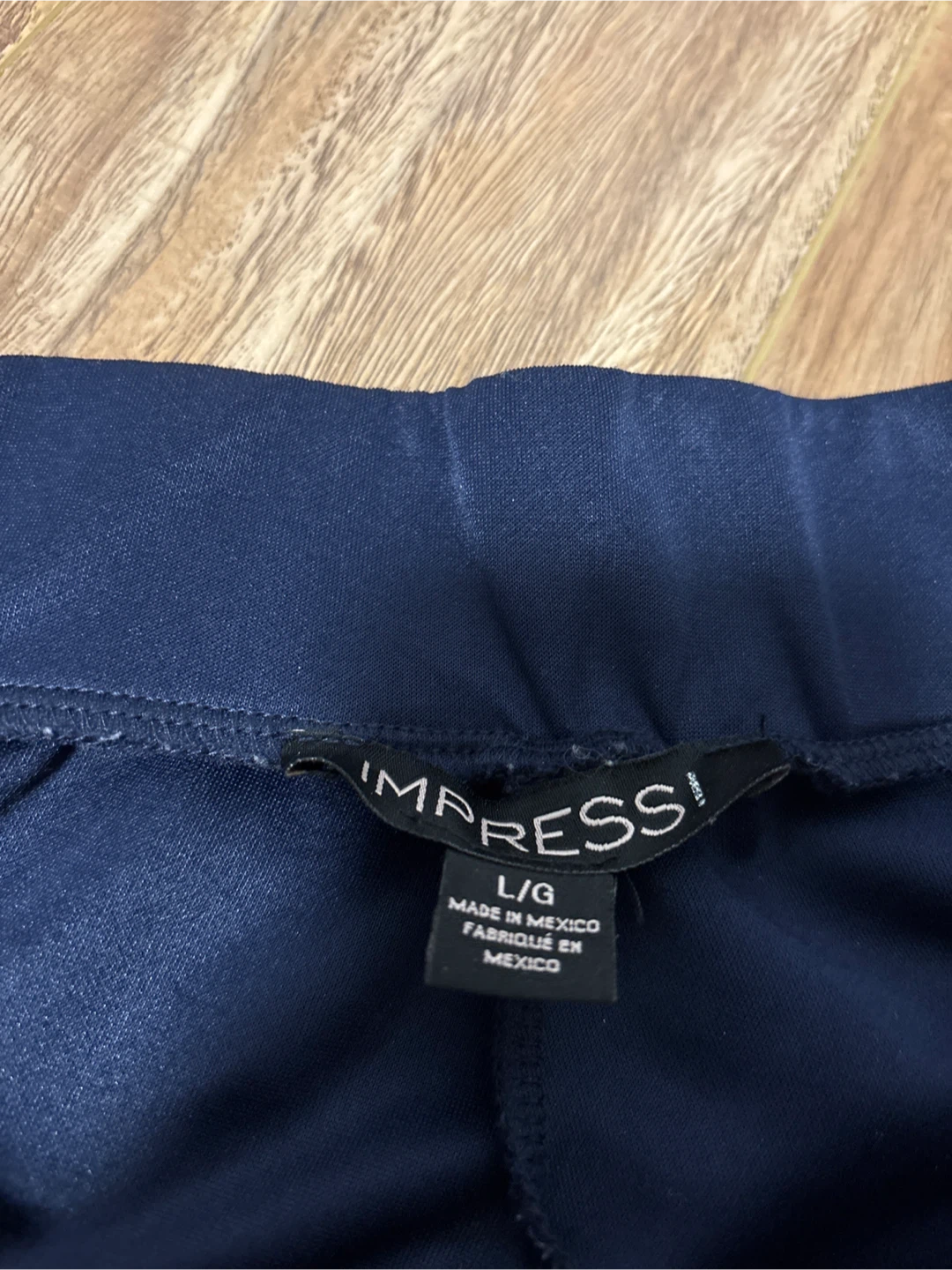 Impress Navy Track Pants - L/G - photo 2