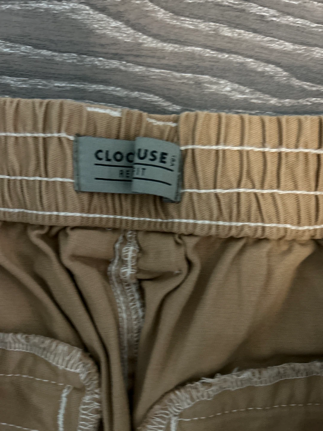 CLOCKHOUSE tan cargo pants - photo 2