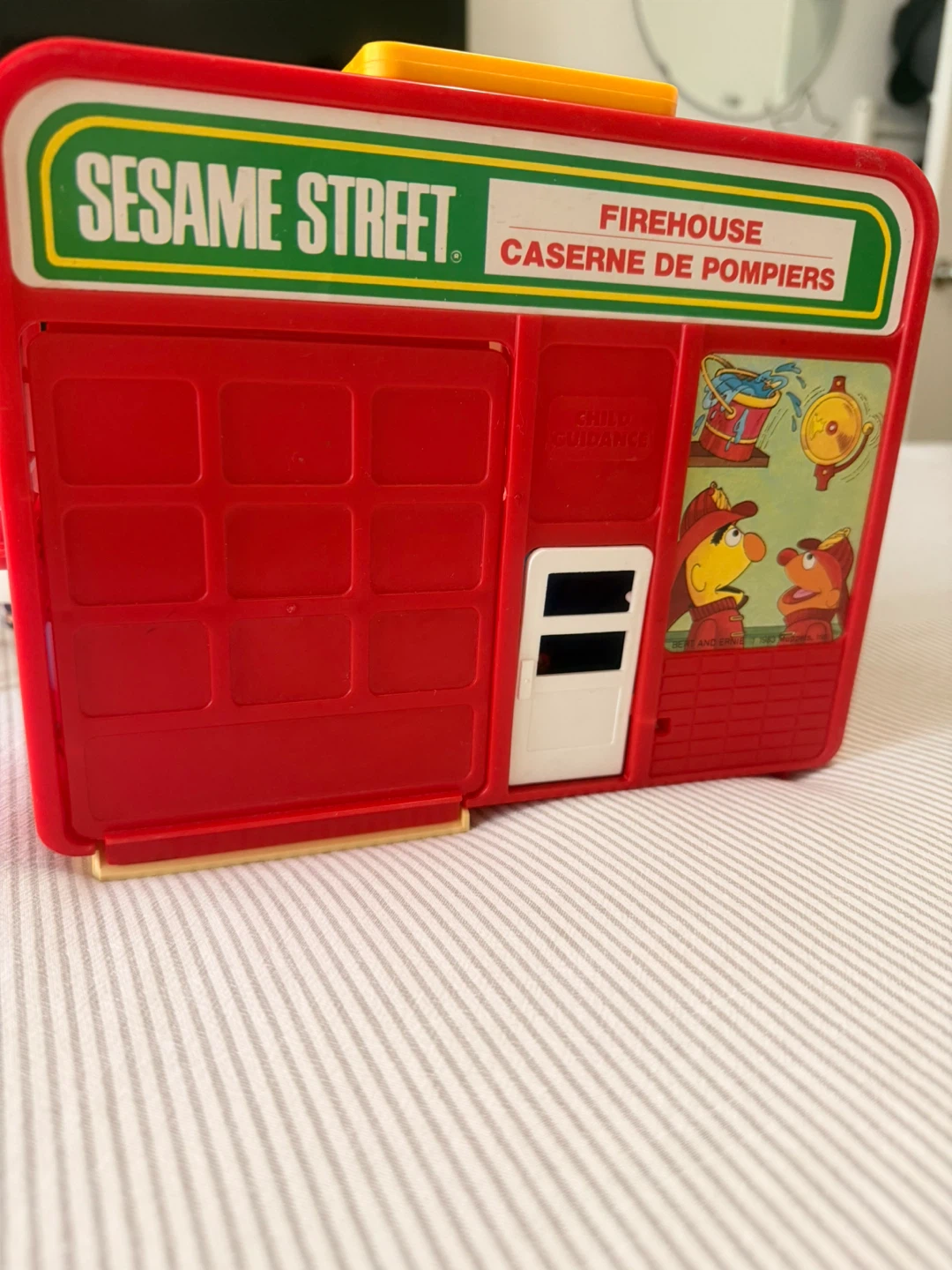 Sesame Street Firehouse Playset with Figures and Vehicle