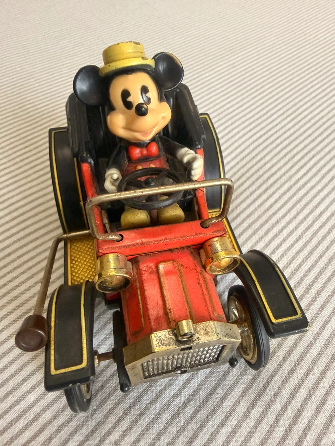 Masudaya Corp. Mickey Mouse Tin Car 1908 - photo 2