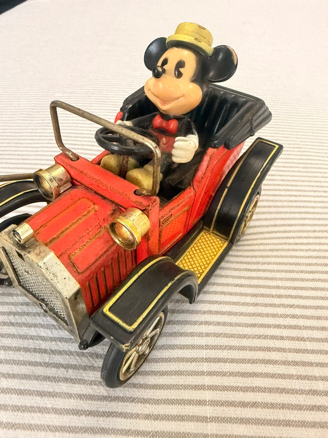 Masudaya Corp. Mickey Mouse Tin Car 1908 - photo 4