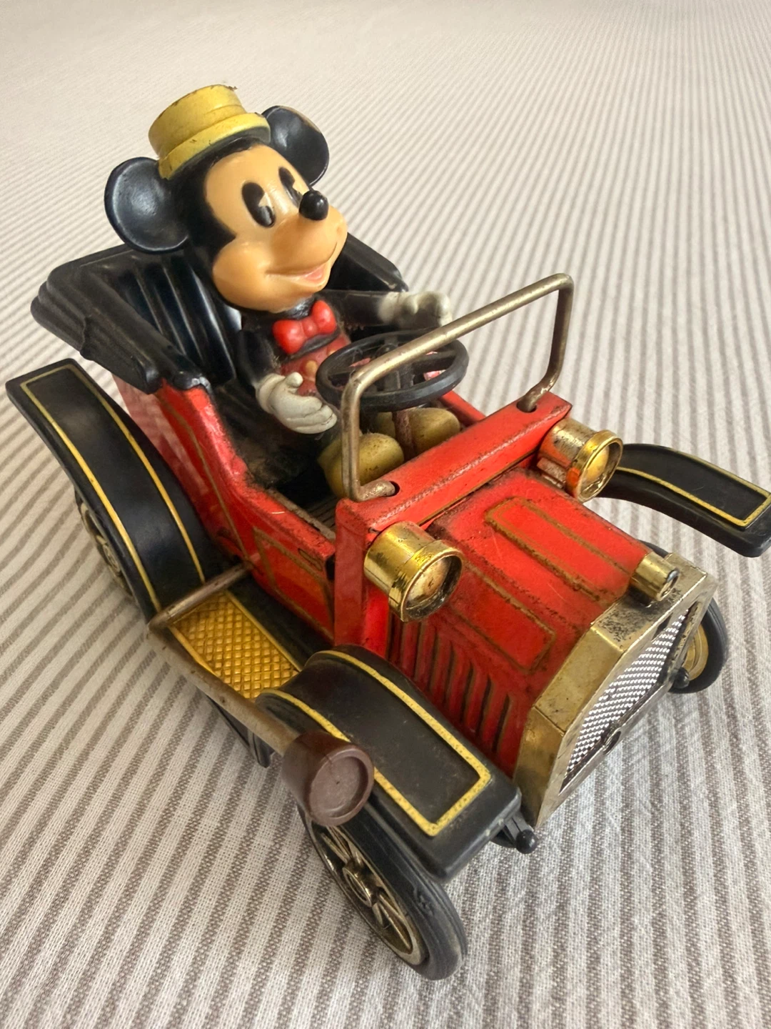 Masudaya Corp. Mickey Mouse Tin Car 1908