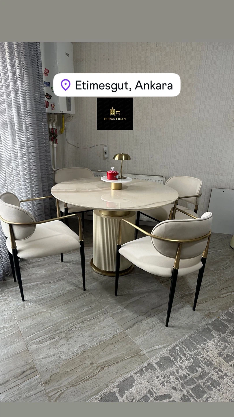 Modular Dining Set with Upholstered Chairs and Benches - photo 3