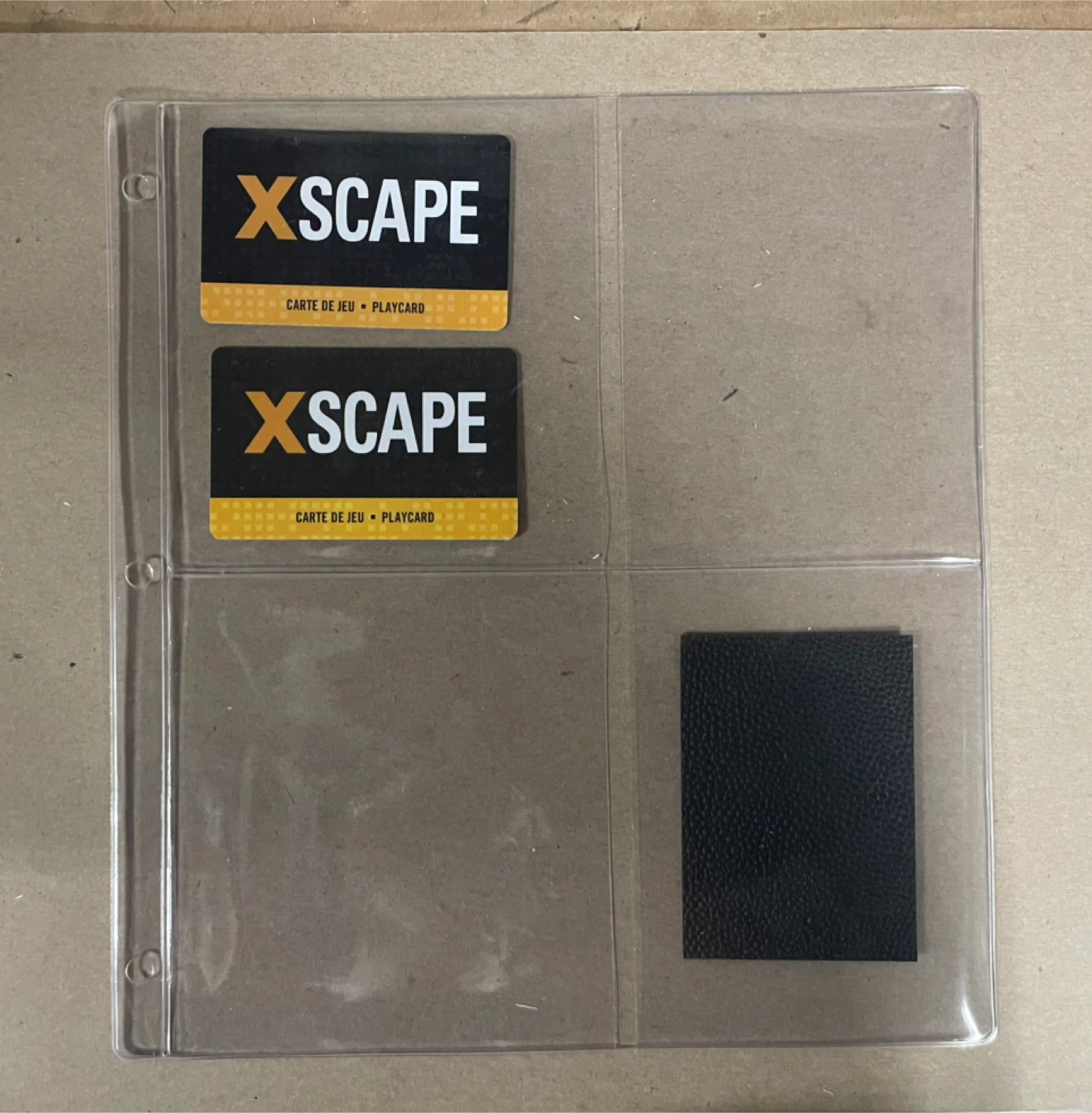 $20 per box Clear Vinyl Pages 10.5" x 9.5" - QTY 400