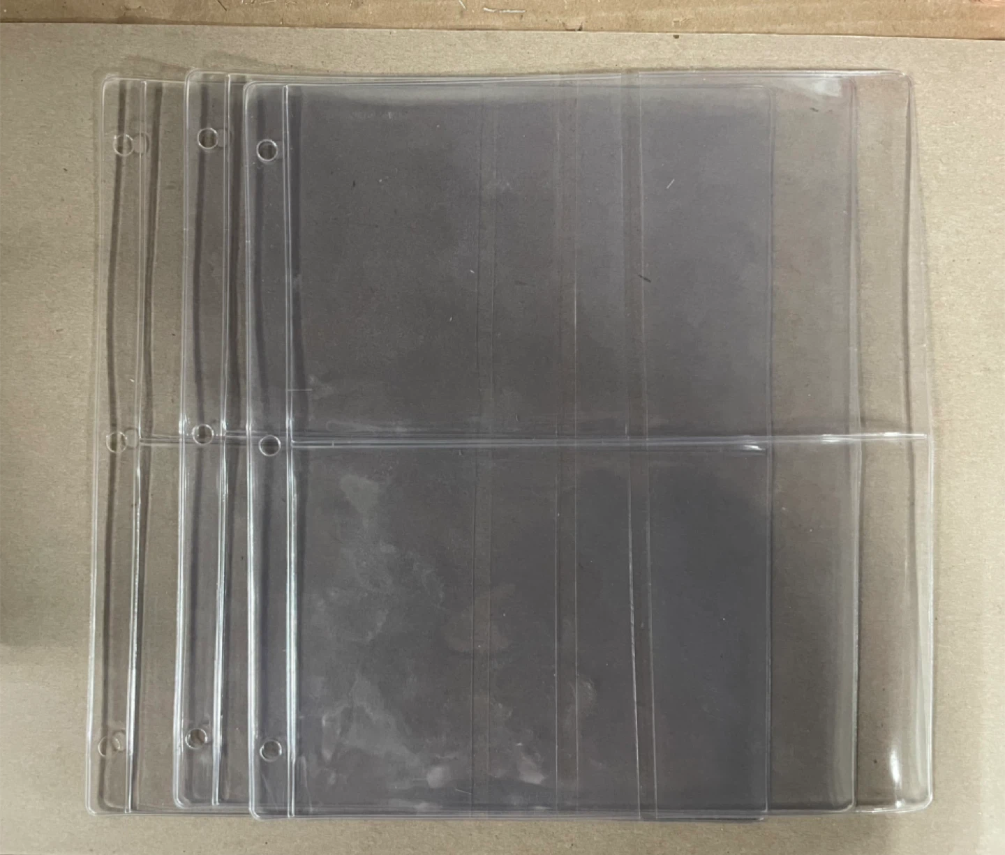 $20 per box Clear Vinyl Pages 10.5" x 9.5" - QTY 400 - photo 2
