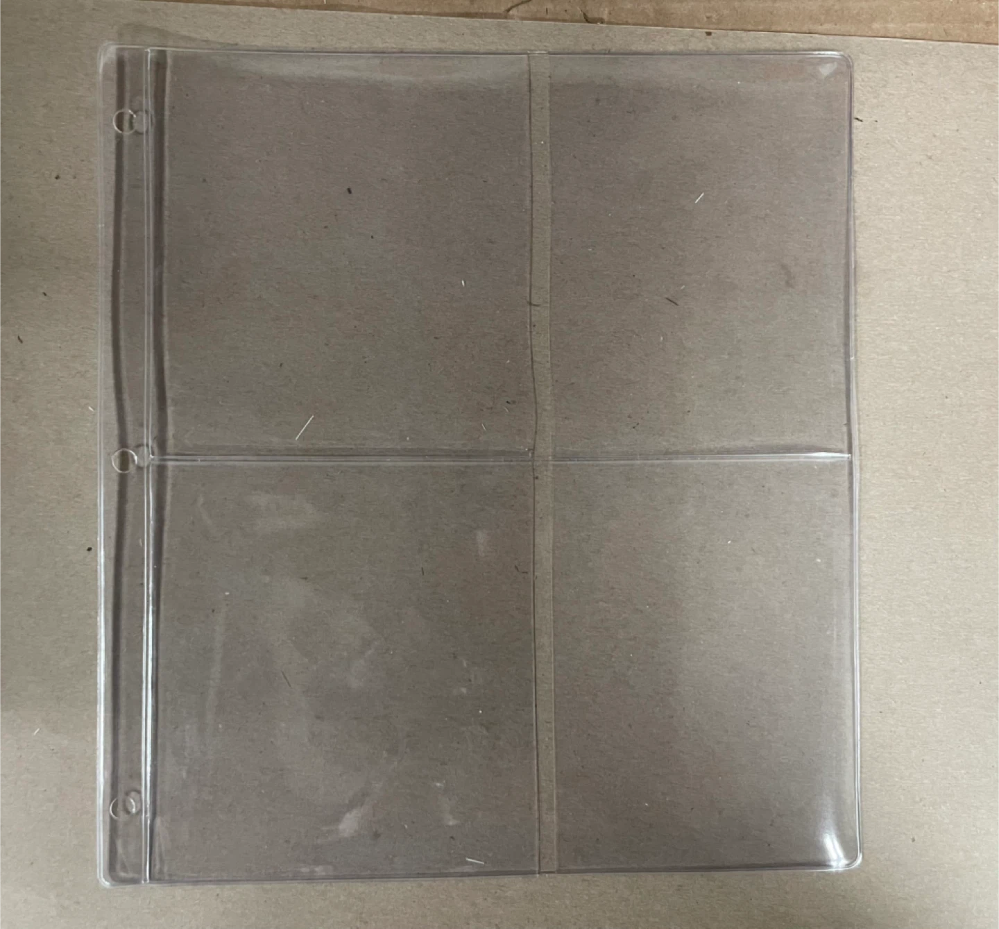 $20 per box Clear Vinyl Pages 10.5" x 9.5" - QTY 400 - photo 3