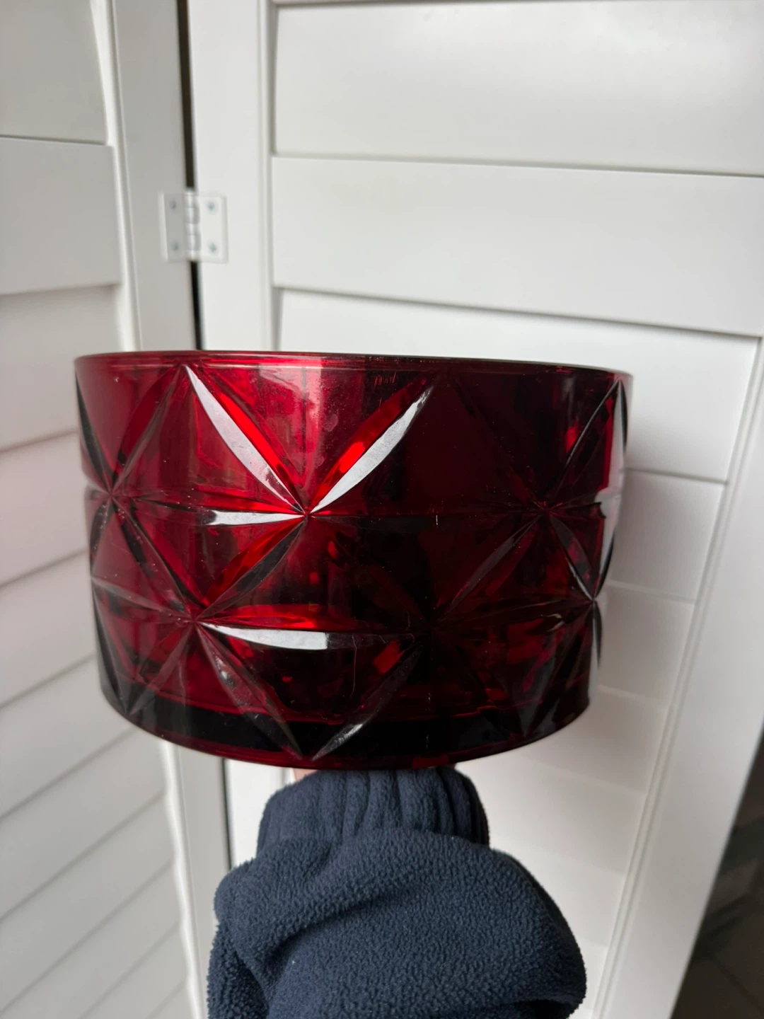 Red decorative bowl - photo 3